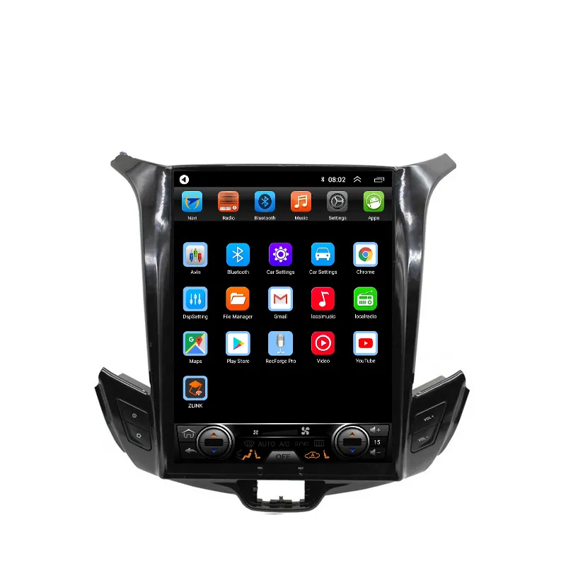 MP3 Player Mobil, Radio Audio Navigasi GPS 10.4 Inci untuk Chevrolet Cruze 2015-2019 Stereo Otomatis Android Tape Perekam Multimedia