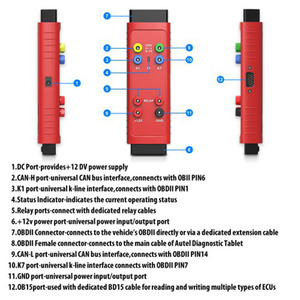 Outil de G-BOX2 <span class=keywords><strong>Autel</strong></span> d'origine pour Merc-edes B-enz Toutes les clés perdues fonctionnent avec <span class=keywords><strong>Autel</strong></span> <span class=keywords><strong>MaxiIM</strong></span> IM608/IM508 - Product Image 5