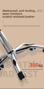 Ghế xoay văn phòng da thật cao cấp Mrtxztz1 hiện đại, có tính năng điều chỉnh, xuất xứ Trung Quốc - Product Image 3