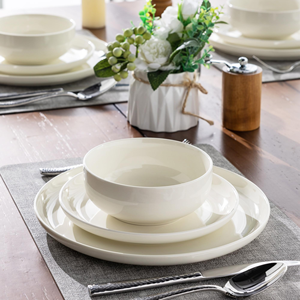 Plato de Porcelana Blanca Redondo para Postre, Comida, Carne, Venta al por Mayor, Personalizado, Económico, para Restaurante, Hotel, Cocina, Boda - Product Image 6