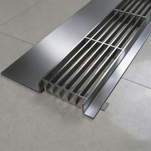 Grille de drainage linéaire en acier inoxydable 304/316 sur mesure, drain de sol encastré, couvercle de regard, gouttière et couvercle - Product Image 5