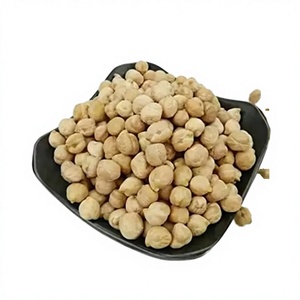 Kacang Kapri Organik Kabuli Putih Murni Berkualitas Makanan 50kg Per Kantong Kering Label Pribadi
