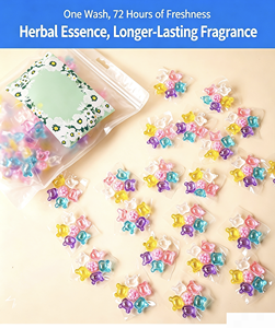 Capsules de lessive jetables 6-en-1, parfum longue durée, perles OEM - Product Image 6