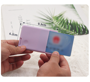 Porta carta posteriore del telefono <span class=keywords><strong>in</strong></span> Silicone colorato con Logo personalizzato per tutti gli smartphone 2024 regalo regalo aziendale promozionale - Product Image 3