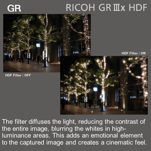 RI COH GR IIIx HDF, modèle d'extension de la série GR existante avec un filtre de diffusion de l'éclairage intégré - Product Image 6