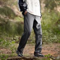 Celana Cargo Kasual Unisex Model Longgar Bahan Polyester 100% Anti Air, Pinggang Sedang, Resleting, Cocok untuk Musim Dingin