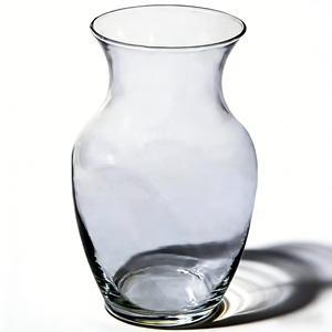Wholesale Colorful Round <strong>Shape</strong> 20cm Tall Decorative Transparent <strong>Vase</strong> clear Cylinder Glass <strong>Flower</strong> <strong>Vases</strong> for Home Decoration - Product Image 1