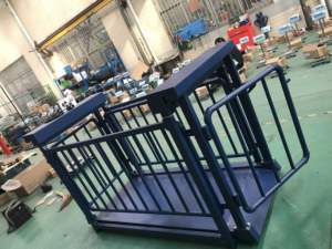 कस्टम आकार ओएम/ओडम 1t 2t <span class=keywords><strong>3t</strong></span> हल्के स्टील पशुधन स्केल पशु भेड़ सुअर गाय फार्म का वजन - Product Image 4