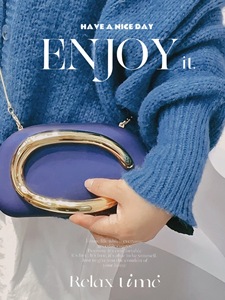 Sac de soirée pour femme IHK0956, sac à main de luxe en PU avec fermeture éclair, imperméable, tendance, sac à bandoulière - Product Image 3