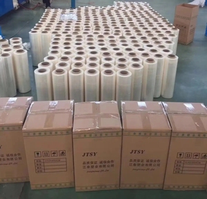 2024 Custom Printed Soft <b>Stretch</b> <b>Wrap</b> Film Roll with Casting Processing Moisture Proof Packaging - Product Image 3