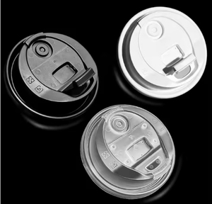 Tapas de Plástico Desechables Ecológicas Premium de 90 mm y 95 mm para Vasos de Té con Leche Boba, Café y Otras Bebidas - Product Image 4