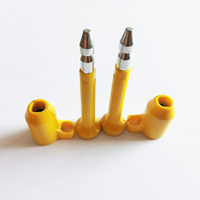 Sceau de sécurité inviolable pour conteneur, type boulon, avec drapeau de détection d'inviolation pour porte, et sceau torsadé pour verrouillage de conteneur