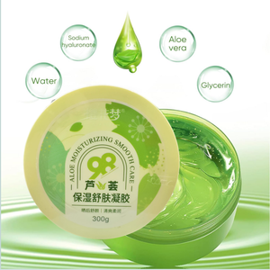 Private Label Huid Verzachtende Zonnebrand Verlichting En Vocht Aloë <span class=keywords><strong>Vera</strong></span> <span class=keywords><strong>Gel</strong></span> Voor Gezicht En Lichaam Zonder Plakkerig Residu - Product Image 4