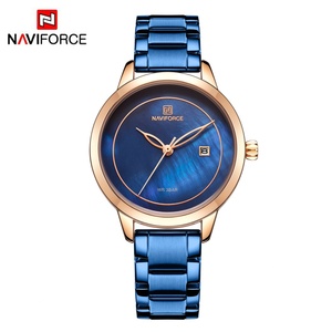Rose Gold <b>Watches</b> for Women Quartz Wristwatches Ladies Top Brand NAVIFORCE 5008 Relogio Feminino Naviforce Offical Shop <b>Watch</b> - Product Image 4
