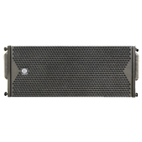 Altavoz de Línea Activa Doble de 10 Pulgadas LS3(4+4+2) Serie LA 700W/500W XLR/Speakon con Carcasa de Madera, Garantía de 3 Años, Versátil