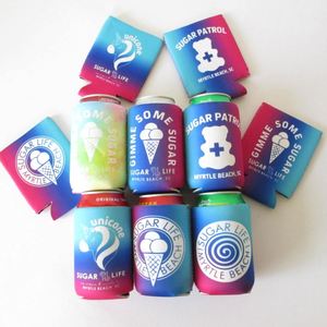 Custom Logo Neoprene Insulated Collapsible Stubby Beer Sleeve Daily Life Use Personalized Can Cooler Coozies with Custom Logo - Product Image 1