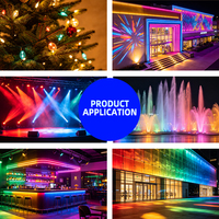 Hochleistungs 100W RGBW COB LED-Chip 4in1 30V CRI98 120 °   Hohe Lichtausbeute für TV-Studio Bühnenlicht Bühnenbeleuchtungslampe