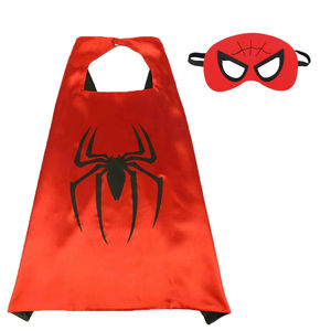 Capa de Superhéroe para Niños, Traje de Máscara de Spiderman, América, <span class=keywords><strong>Thor</strong></span>, <span class=keywords><strong>Hulk</strong></span>, Carnaval, Fiesta, Halloween - Product Image 3