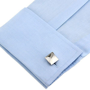 真ちゅうスクエアカフス新品到着高品質 - Product Image 4