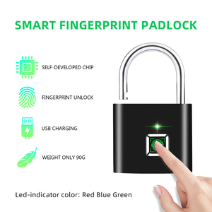 Thông Minh Vân tay ổ khóa <span class=keywords><strong>USB</strong></span> sạc Keyless vân tay mở khóa tủ thông minh khóa an ninh Kẽm hợp kim - Product Image 4