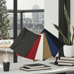 مظاريف A4 مطبوعة مخصصة مع إغلاق السلسلة توريد كميات كبيرة لوثائق مكتب البريد لوازم الشحن والأعمال البريدية - Product Image 5