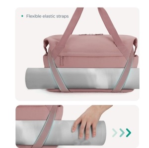 กระเป๋าดัฟเฟิลน้ำหนักเบาออกแบบได้ตามต้องการกระเป๋าทรงดัฟเฟิลสำหรับเดินทางไปยิมช่วงวันหยุดสุดสัปดาห์ - Product Image 3