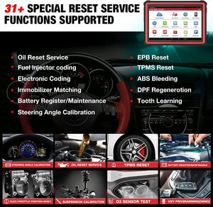 Analyseur de moteur OBD2 X431 PRO3S+ 2022 avec mise à jour gratuite du système complet et compatible multi-véhicules - Product Image 5