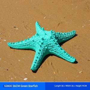 งานประดิษฐ์ทำจากเรซินเปลือกหอยรูปปลาดาวสำหรับตกแต่งผนังบ้านตกแต่งตู้ปลา - Product Image 3