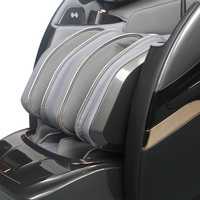Fauteuil de massage électrique à pression d'air zéro gravité 4D pour le corps entier avec massage Shiatsu du cou et du dos