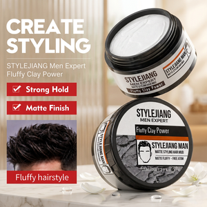 Arcilla mate unisex de 70g para peinar, fijación fuerte, fácil de moldear, barro para el cabello, cruelty-free - Product Image 1