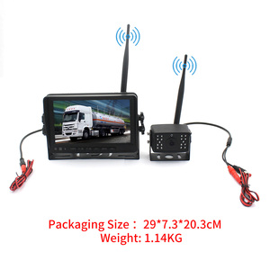 Display <span class=keywords><strong>auto</strong></span> da 7 pollici HD con telecamera di retromarcia digitale senza fili per la retromarcia dell'immagine e del registratore di guida - Product Image 4