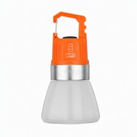 Lampe de poche de camping à changement de couleur RGB, mode dégradé de lumière ambiante, 8 couleurs, blanc, jaune, rechargeable par USB, étanche IPX4