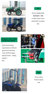 Tractor Agrícola <span class=keywords><strong>El</strong></span>éctrico con Sistema de Accionamiento por Batería ROPS y Rendimiento 4WD de 50HP <span class=keywords><strong>para</strong></span> Uso en <span class=keywords><strong>Campo</strong></span> - Product Image 6