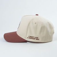 Custom 5-Panel Unisex Sport Baseballpet Nieuwe Stijl Dobby Fruit Dot Trendy Outdoor Geborduurd Logo Verstelbare Katoen Oxford