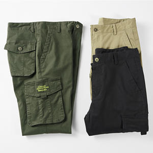 Pantalons cargo pour hommes, pantalons décontractés grande taille avec poches en vente chaude - Product Image 2
