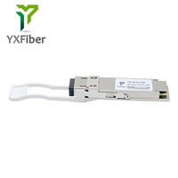Módulo SFP+ QSFP40G ZR4 de 80 km, 1310 nm, LC, DOM, LAN, WDM, SMF, Doble Núcleo, Compatible con Transceptor Óptico de Fibra SFP de 40 GB ZR, QSFP 40G 80 km