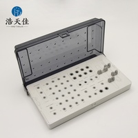 Boîte de désinfection pour système d'équipement de plantation, boîte de stérilisation haute pression pour implants dentaires, localisateur d'implants en promotion