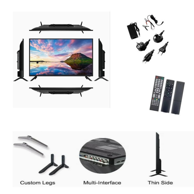 Supplier Factory 50 Inch Smart TV Accept Custom Logo Android Television with Home Hotel
