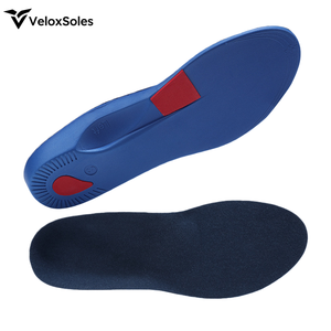 Semelles orthopédiques de sport en EVA durables confortables avec soutien de la voûte plantaire antichoc pour le remplacement des pieds plats pour chaussures et baskets unisexes - Product Image 2