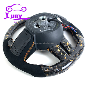 <span class=keywords><strong>Volant</strong></span> de voiture en fibre de carbone forgé sur mesure pour Chrysler Dodge SRT-8 Grand Cherokee Trackhawk, design de style course - Product Image 6