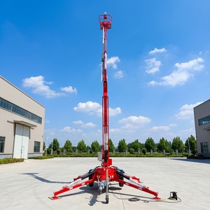 Plataforma Elevadora Articulada Remolcable, Telescópica, Hidráulica, con Motor Diésel/Eléctrico para Construcción, Mantenimiento y <span class=keywords><strong>Alquiler</strong></span> - Product Image 2