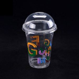 Customized Logo New Plastic PET <b>Cold</b> <b>Cups</b> 12 16 20 24 32 Oz Ice Coffee <b>Cups</b> High Lids Heat Transfer Printed for Beverage Use - Product Image 3