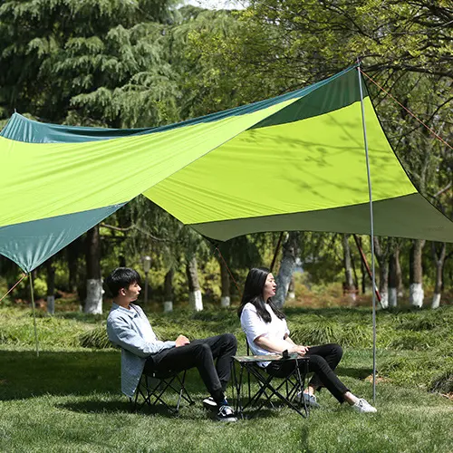 Camping Hammock Rain Fly Tarp Mosquito Net Tent Sun Shelter Beach Outdoor Waterproof Oxford Exquisite Sun Shade Sail