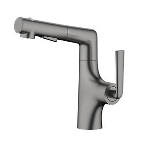 Grifo Telescópico Extraíble de Cobre, Monomando, Montado en el Encimera, con Válvula de Cerámica para Lavabo - Product Image 4