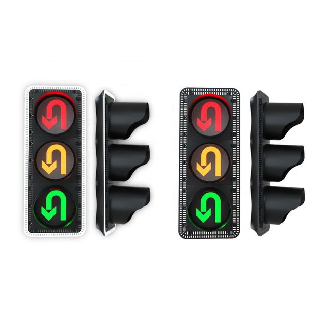 IP65 U-Turn Smart Traffic Lights Vehicle LED Traffic Signal Light for Road Safety