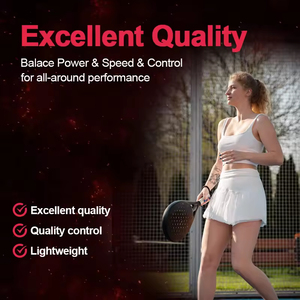 Raqueta de Pádel con Núcleo EVA Visible, Textura de Carbono 18K y Cambio de Color Óptico - Product Image 5