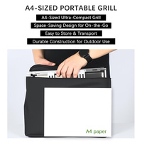 INBESTCAMP Outils de cuisson au bois tout-en-un, cuisinière écologique, cuisson pop-up, acier inoxydable 304, portable