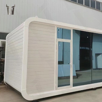 Maison modulaire préfabriquée au design moderne, espace capsule, lit cabine pour appartement ou villa pour atelier et centre commercial