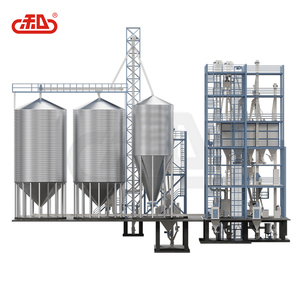 10tph gia cầm lợn Thức Ăn Nhà máy động vật cân bằng tập trung hoàn thành Thức ăn nghiền viên dây chuyền sản xuất - Product Image 1