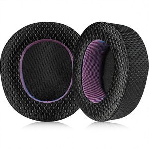 Jomwag แผ่นรองหูตาข่ายระบายอากาศสำหรับ <span class=keywords><strong>arctis</strong></span> <span class=keywords><strong>nova</strong></span> <span class=keywords><strong>Pro</strong></span> ผลิตใน CN - Product Image 1